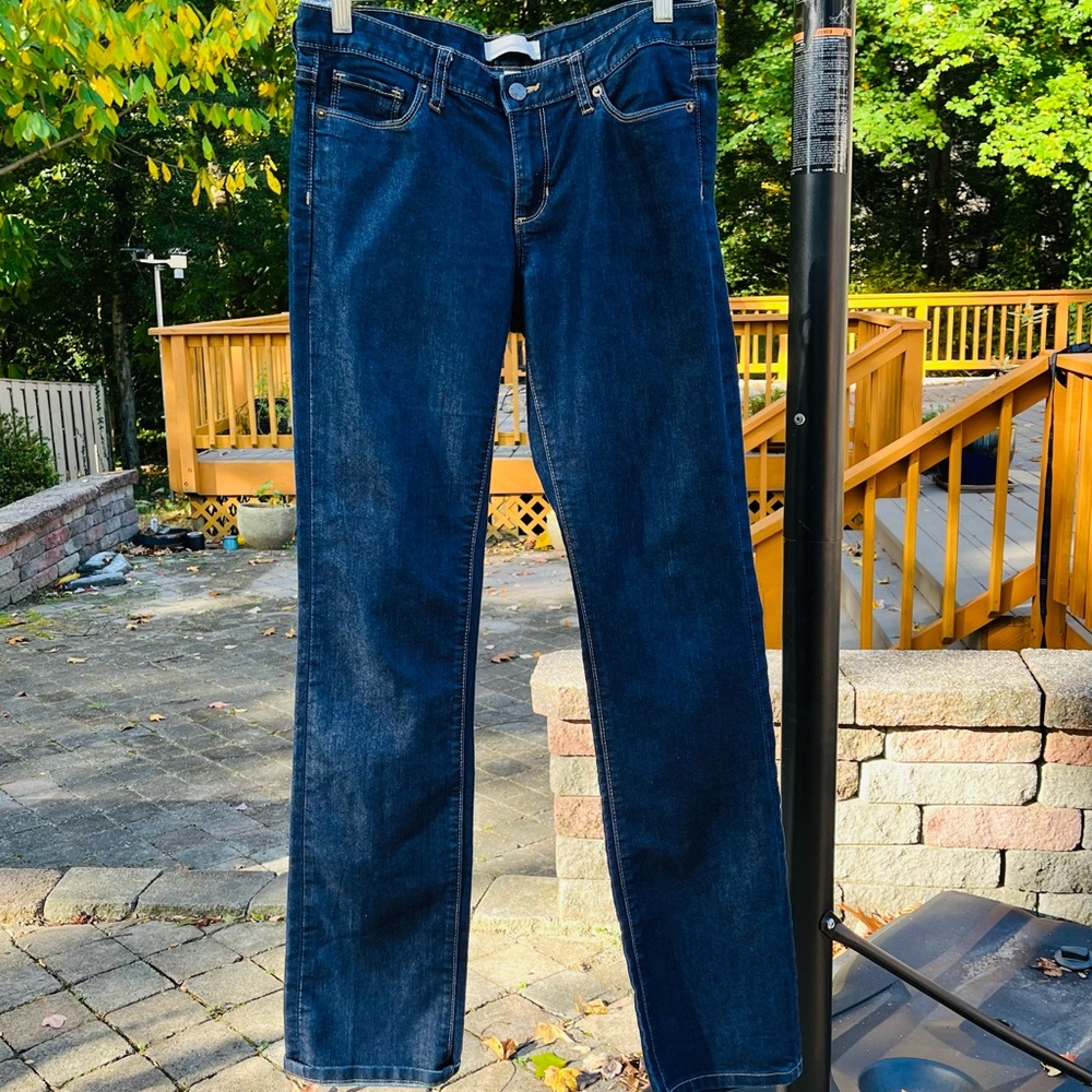 Banana Republic jeans straight leg medium dark denim
